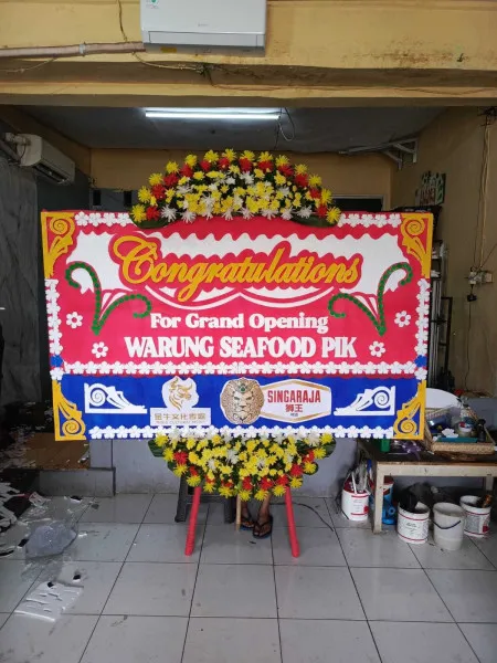 Papan Bunga Ucapan Selamat Sempulur Karanggede