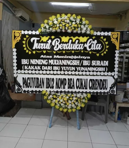 Papan Bunga Duka Sempulur Karanggede