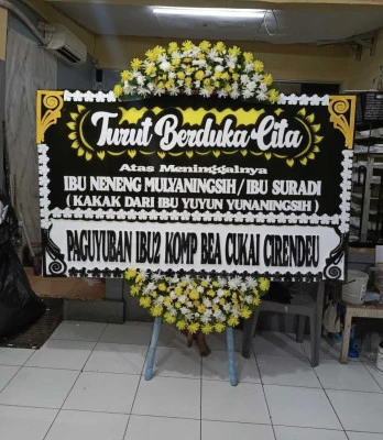 Papan Bunga di Sempulur Karanggede
